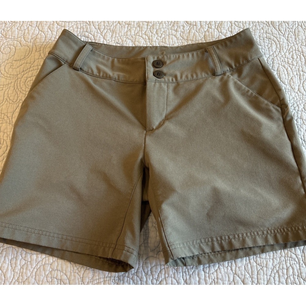 Pearl Izumi Shorts Womens Size 6 Gray Green Cycling